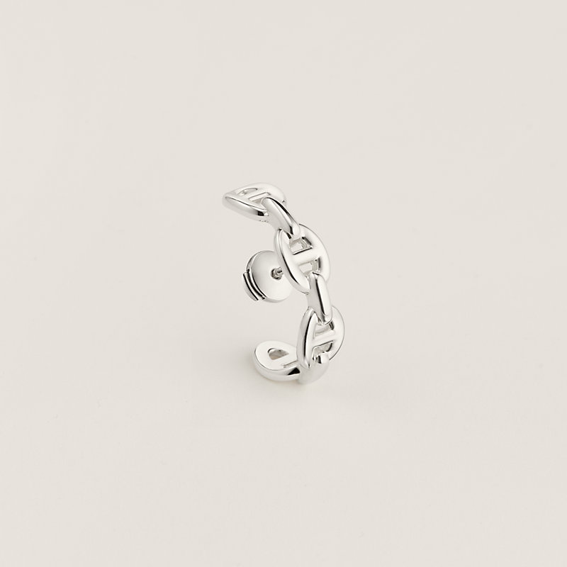 【HERMES】Chaine d'ancre Enchainee 片耳/シングルピアス Chaine d'ancre Enchainee earrings, small model | Hermès